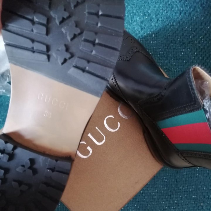 Челси ботинки Gucci