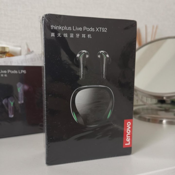 Блютуз наушники Lenovo live pods XT92.