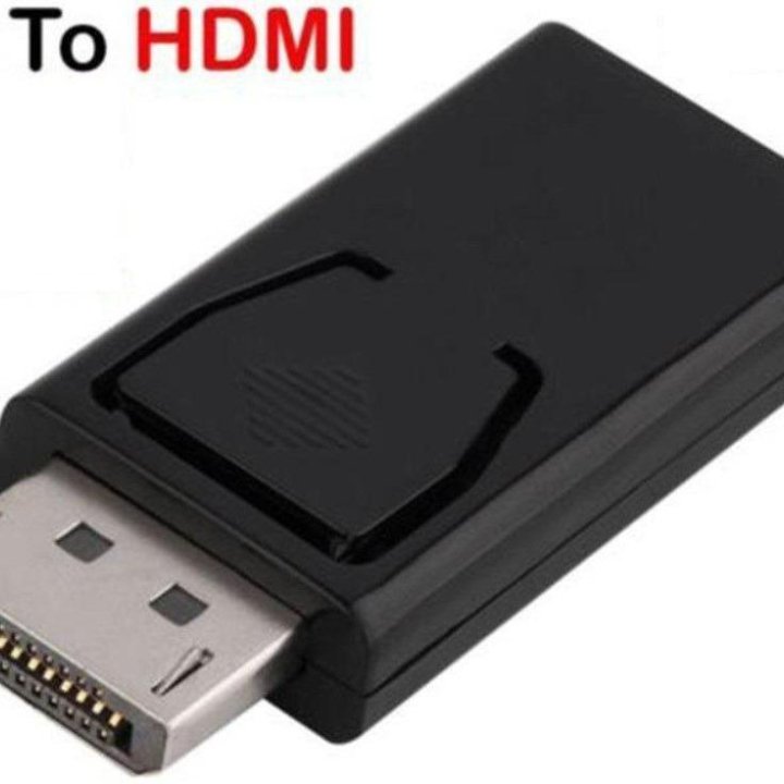 Новый 4К Переходник DisplayPort to HDMI DP в HDMI