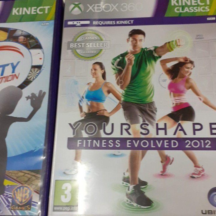 Лицензионные диски для kinekt xbox360