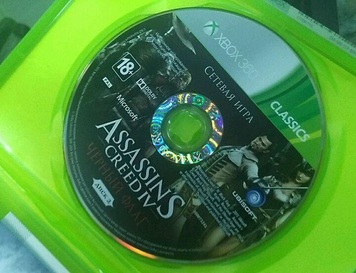 Assasin's Creed IV Черный флаг+500лицензий xbox360