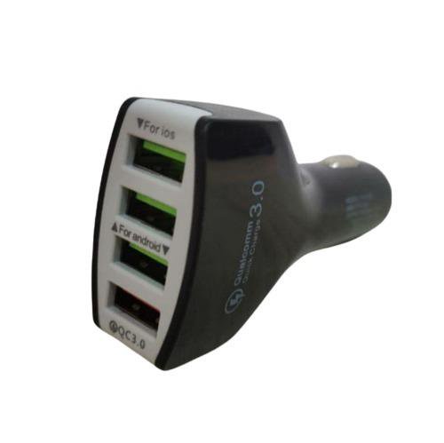 Мощная зарядка в авто на 4*USB, 35 Вт