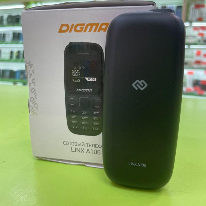 Сотовый телефон Digma LINX A106 - 1.44