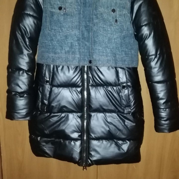 Пуховик, куртка для девочки зимний рост 164