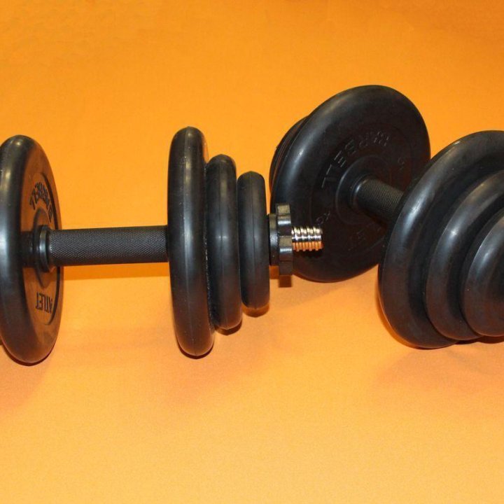 ????️ Гантели по 20 кг MB Barbell - 2шт D25 26мм