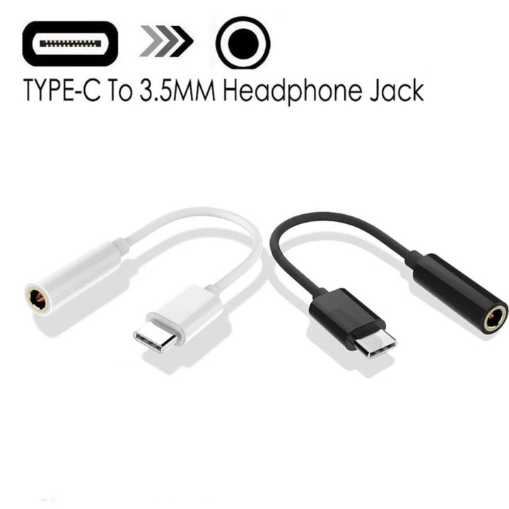 Переходники type-c на 3,5 мм mini jack