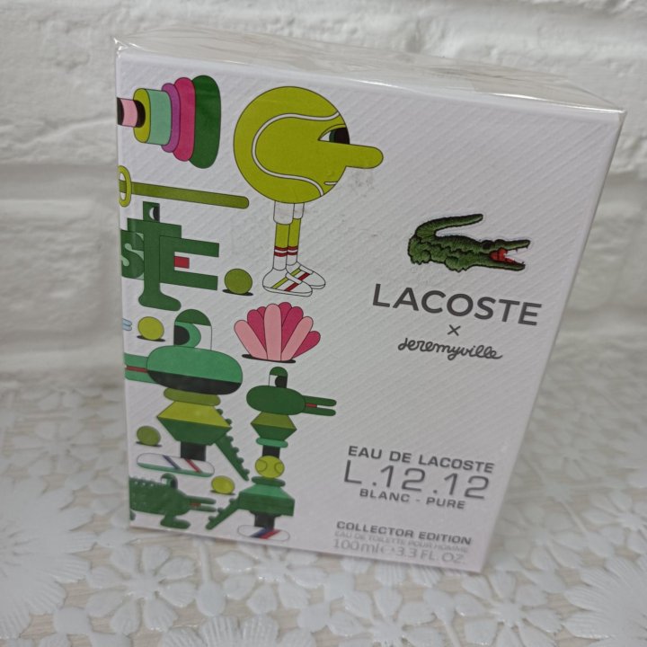 Lacoste Blanc мужская туалетная вода 100 мл