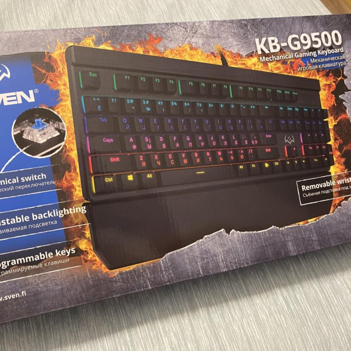 Игровая клавиатура sven kb-g9500