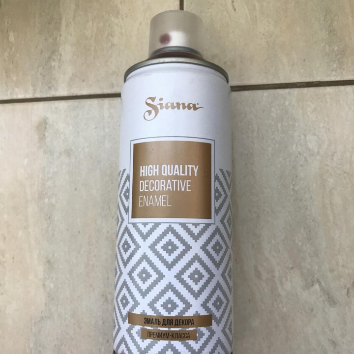 Краска аэрозоль Siana 520 ml, цвет медный металлик