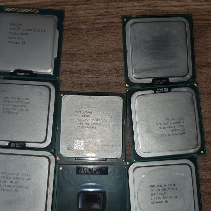 Процессоры разные