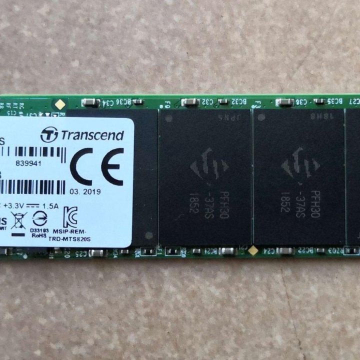 Внутренний SSD накопитель Transcend 120GB M.2 2280