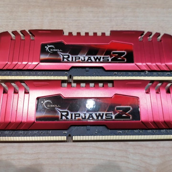 G.Skill Ripjaws 8GB(2x4GB) DDR3 PC3-12800 1600 MHz