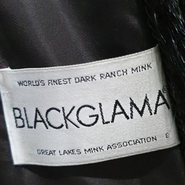 Шуба норковая BlackGlama 52-58