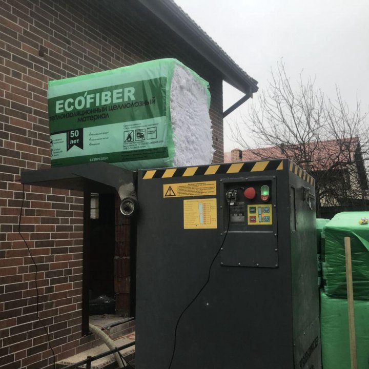 Эковата утепление Домов