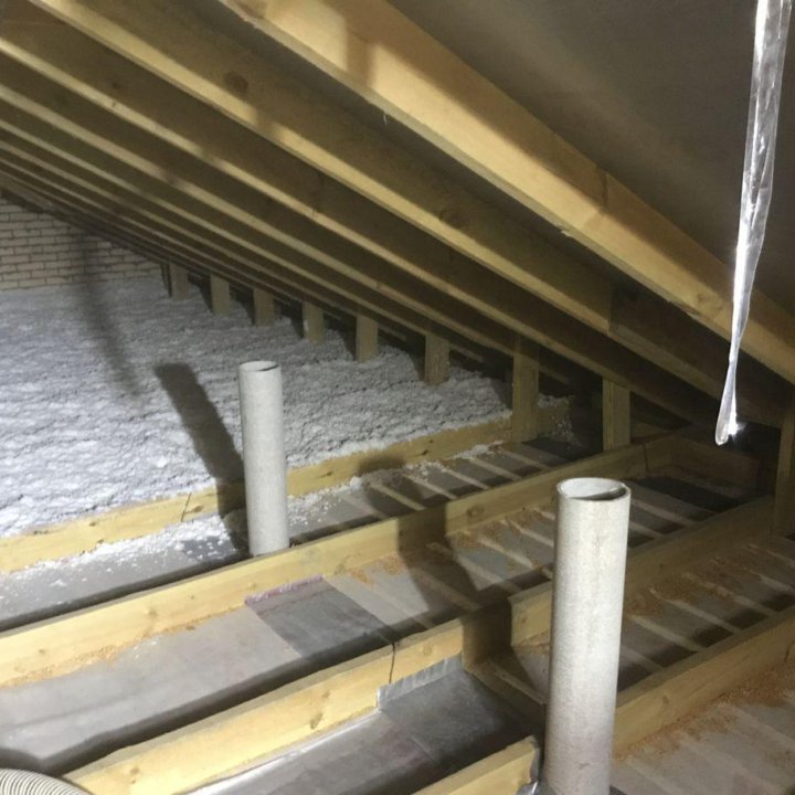 Эковата утепление Домов