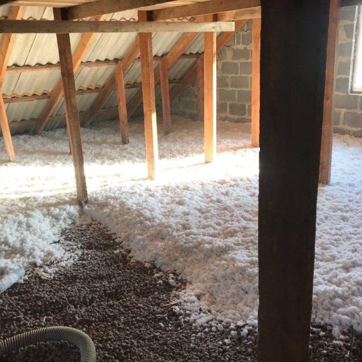 Эковата утепление Домов