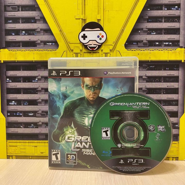 Green Lantern Rise of the Manhunters игра на ps3