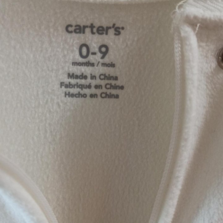 Carter's пижама конверт новый