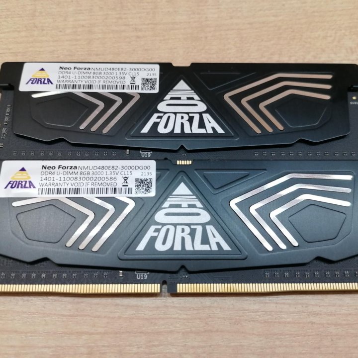 Neo Forza 16GB(2x8GB) DDR4 PC4-24000 3000 MHz