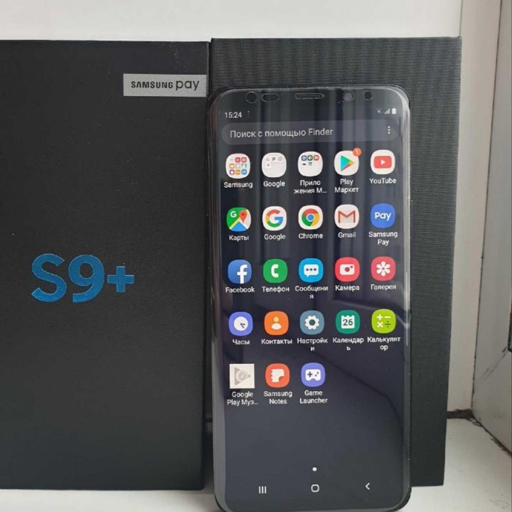 Samsung galaxy s9+ на 128 гигабайт