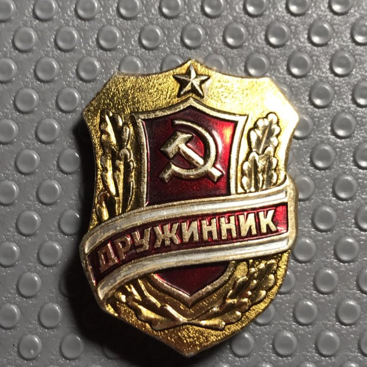 Значок знак ДРУЖИННИК СССР купить в Москве, цена 150 руб. | Объявления ...