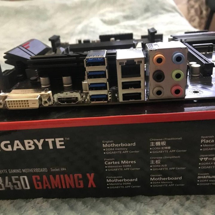 Материнская плата GIGABYTE B450 Gaming X