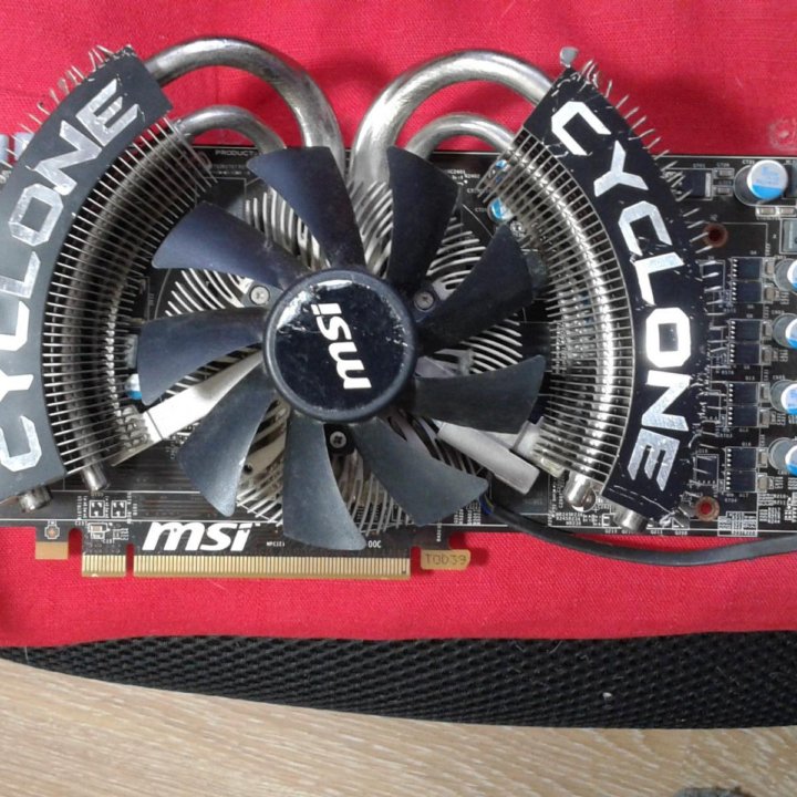 Видеокарта MSI HD 5850 1GB GDDR5 не рабочая