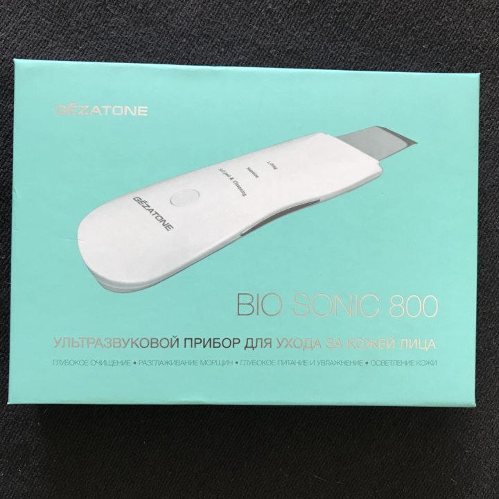 Gezatone аппарат для УЗ чистки лица Bio Sonic 800