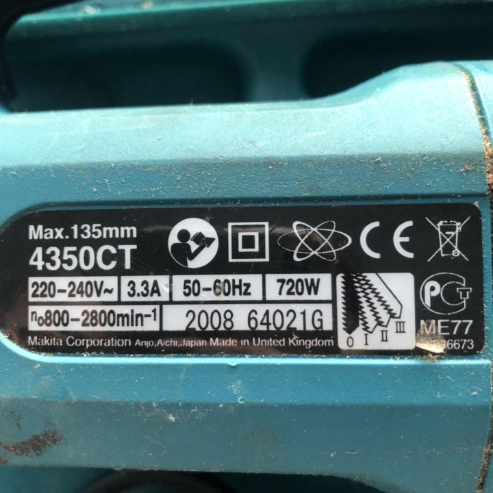 Электролобзик Makita 4350CT