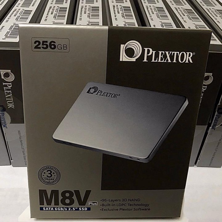 SSD накопитель Plextor M8VC Plus 256 Гб новый