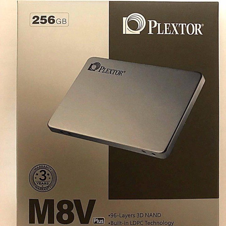 SSD накопитель Plextor M8VC Plus 256 Гб новый