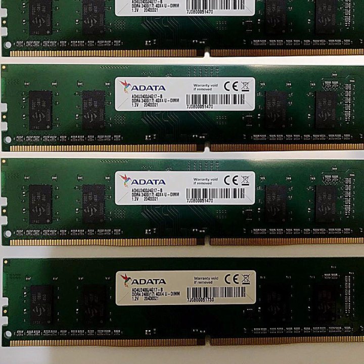 Оперативная память DDR4 ADATA 4Gb 2400 Мгц