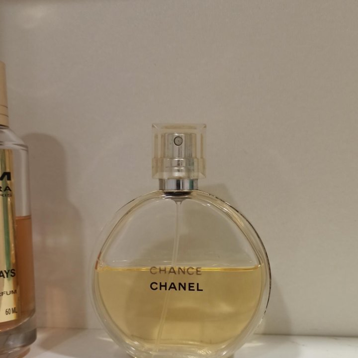 Духи Chanel Chance классический желтые