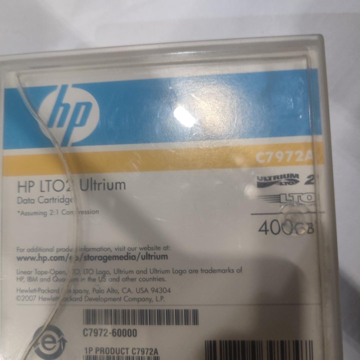 Ленточный картридж hp c7972a 400gb