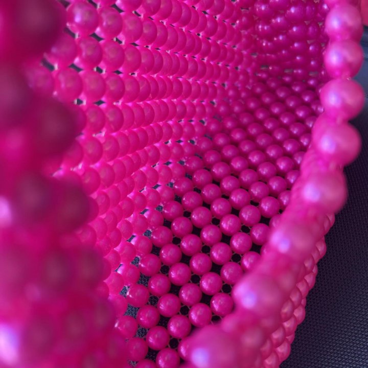 Сумка из бусин