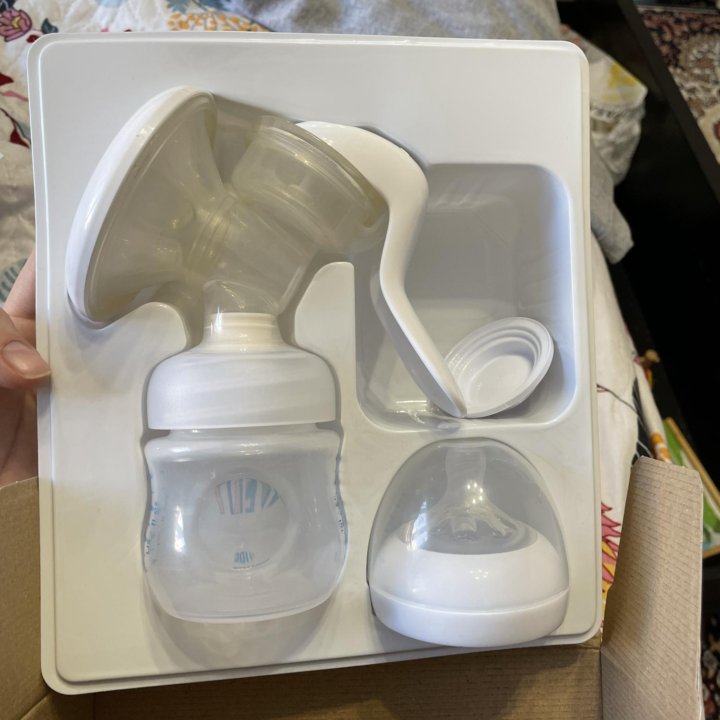 Ручной молокоотсос philips avent