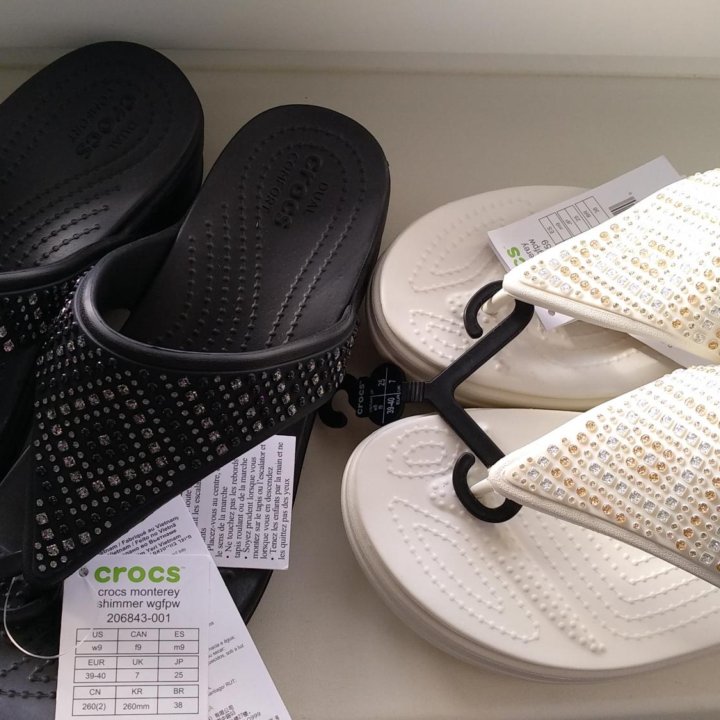 Crocs р39/w9 Monterey Shimmer. Оригинал.