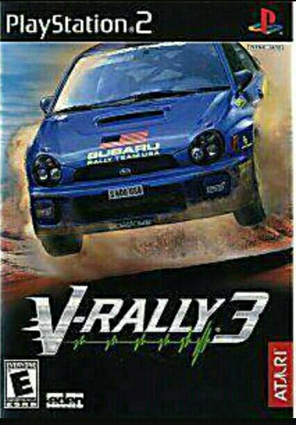 v rally play station 2