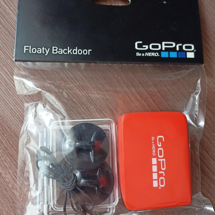 Поплавок для gopro 3 4 со страховкой (оригинал)