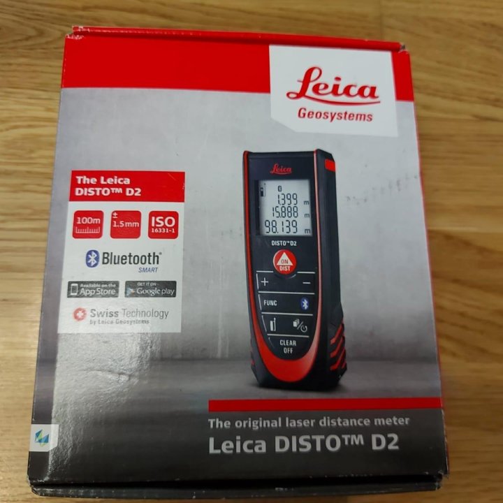 Лазерный дальномер Leica DISTO D2 New