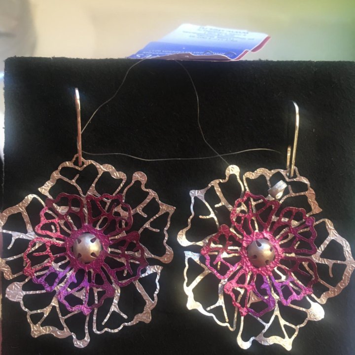 Серьги серебро 925*