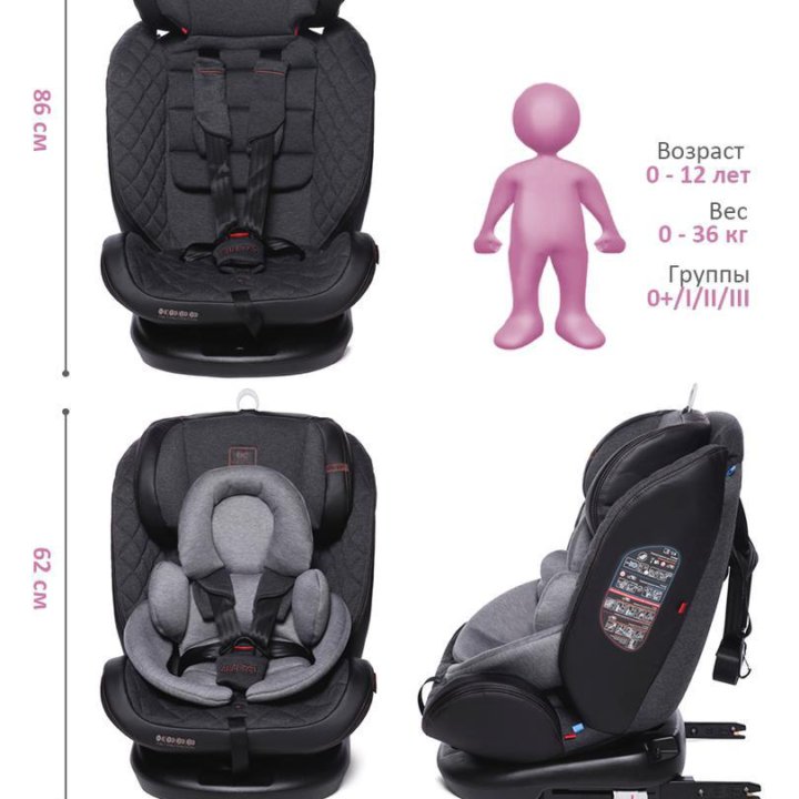 Автокресло Luxmom 299 (isofix)