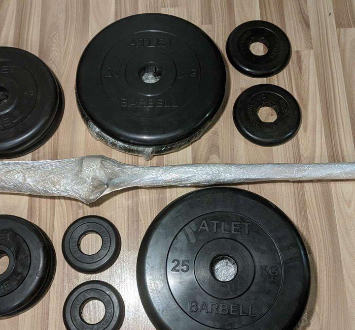 ???? Олимпийская140кг штанга с блинами MB Barbell