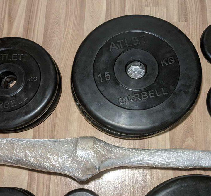 ???? Олимпийская140кг штанга с блинами MB Barbell