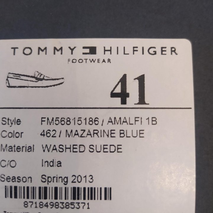 Tommy Hilfiger топсайдер