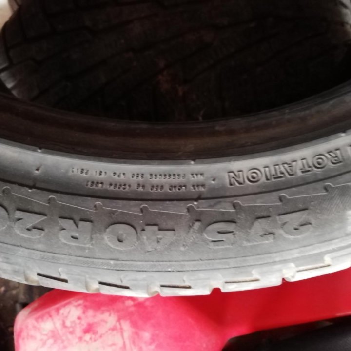 Шины б/у Nokia hakkapeliitta R 275/40 r 20