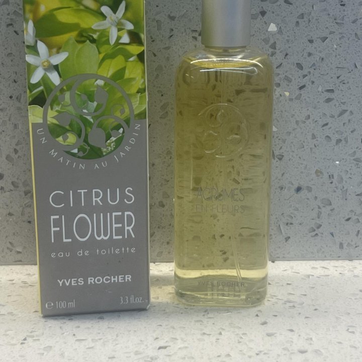 Туалетная Вода Agrumes en Fleurs Yves Rocher 100мл