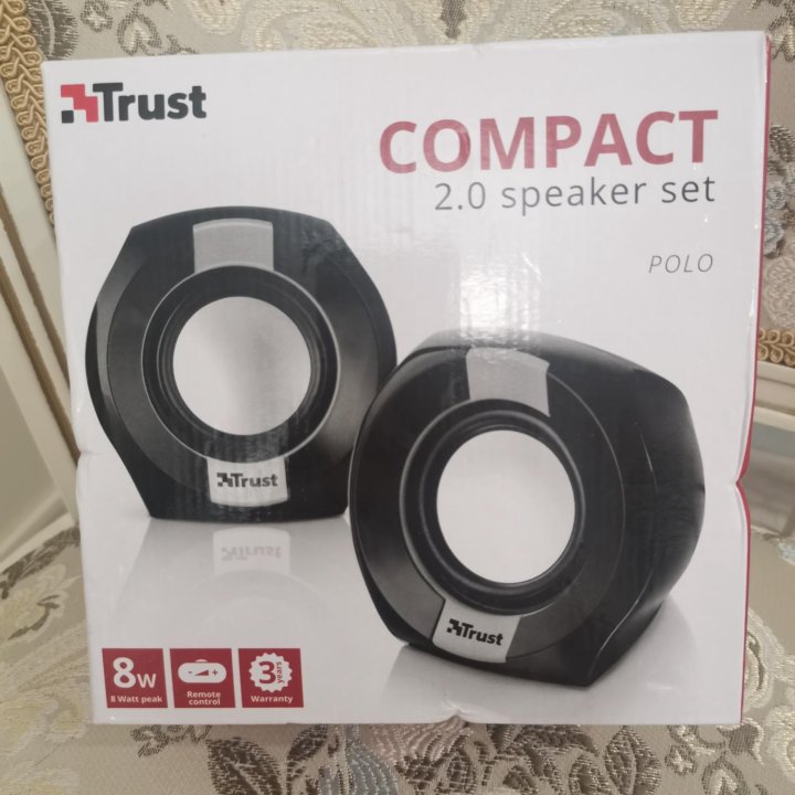 Колонки Trast compact 2.0 акустическая система