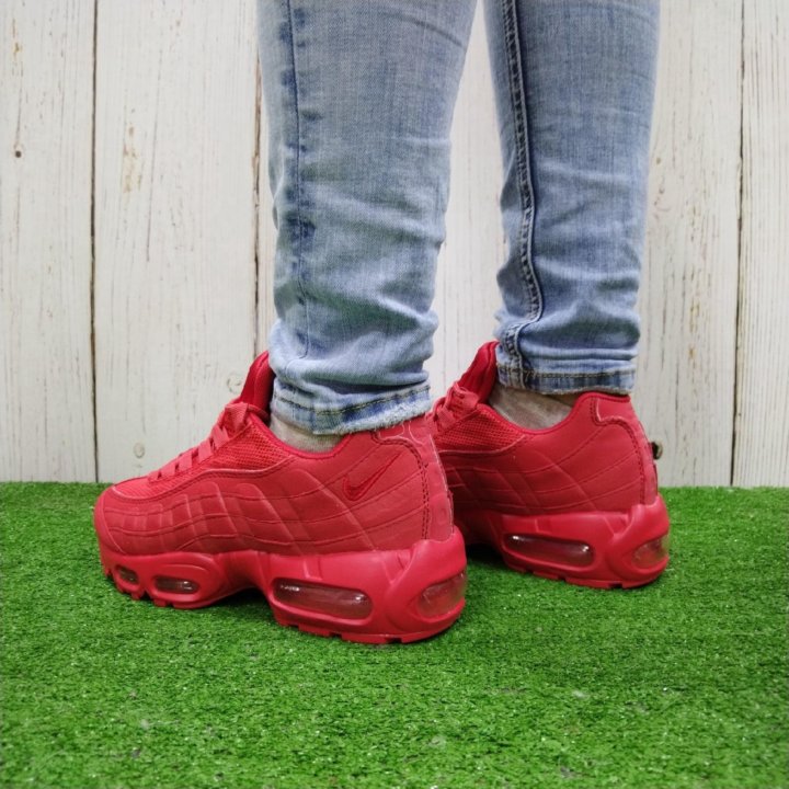 Кроссовки Nike Air Max 95 red красные Р36-37