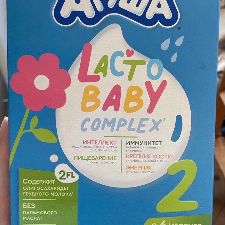 Смесь Агуша Lacto baby complex 2